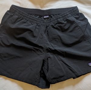 Patagonia Women's Baggies Black Size M 4" Inseam